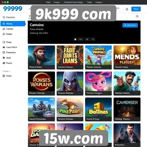 Desenvolvedores destacam jogos populares do 9k999 com