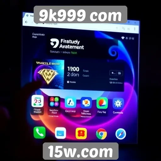Evolução da interface do site 9k999